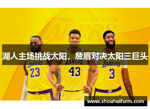 湖人主场挑战太阳，詹眉对决太阳三巨头