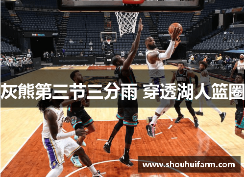 灰熊第三节三分雨 穿透湖人篮圈